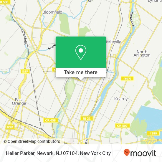 Heller Parker, Newark, NJ 07104 map
