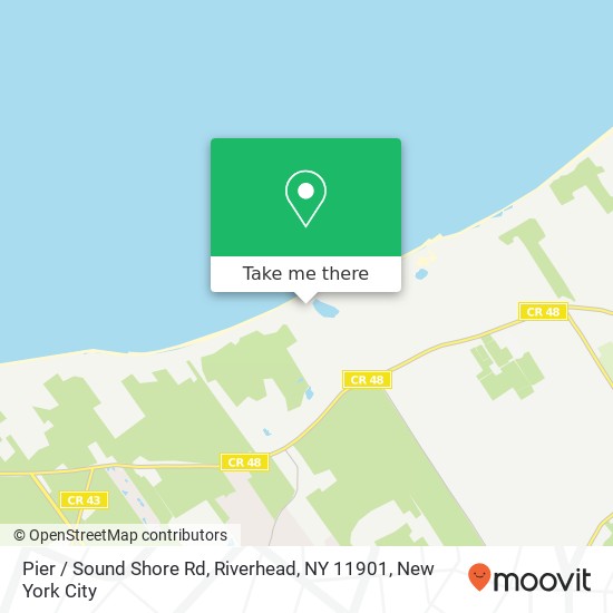 Pier / Sound Shore Rd, Riverhead, NY 11901 map