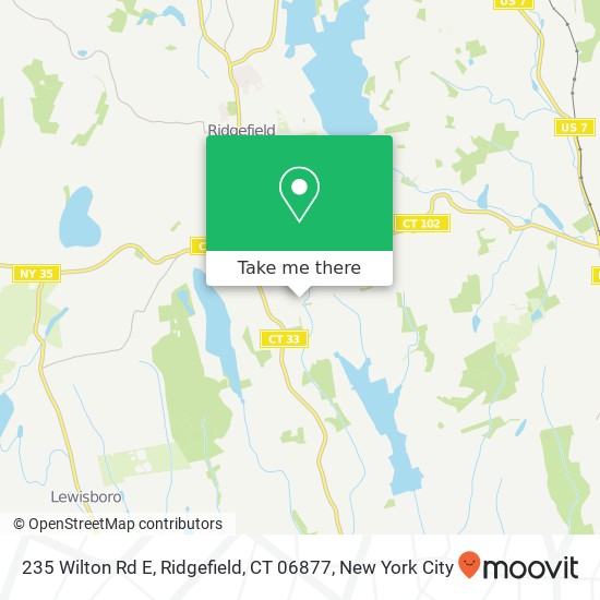 235 Wilton Rd E, Ridgefield, CT 06877 map