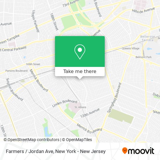 Mapa de Farmers / Jordan Ave