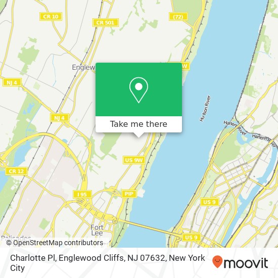 Charlotte Pl, Englewood Cliffs, NJ 07632 map
