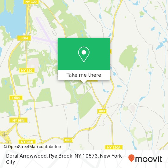 Mapa de Doral Arrowwood, Rye Brook, NY 10573