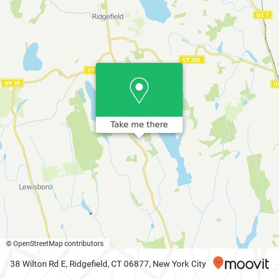 38 Wilton Rd E, Ridgefield, CT 06877 map