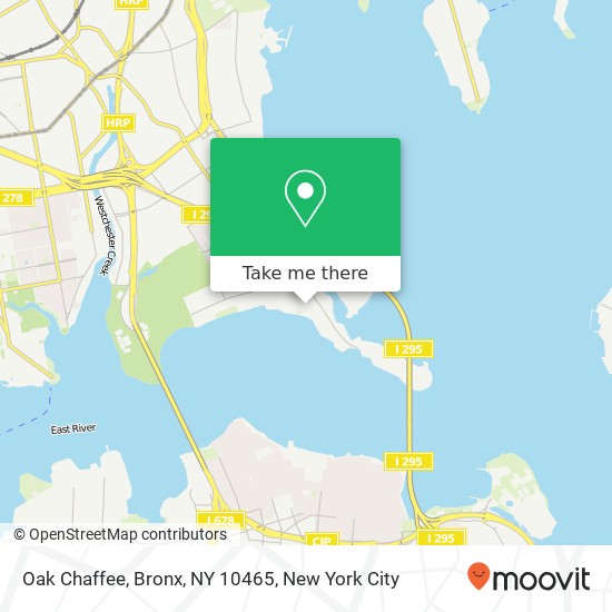 Oak Chaffee, Bronx, NY 10465 map