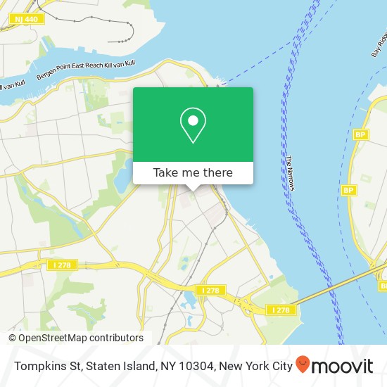 Tompkins St, Staten Island, NY 10304 map