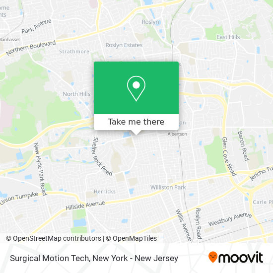 Mapa de Surgical Motion Tech