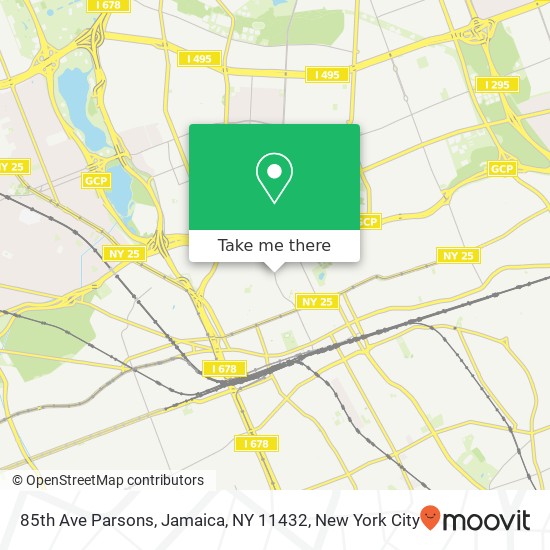 Mapa de 85th Ave Parsons, Jamaica, NY 11432