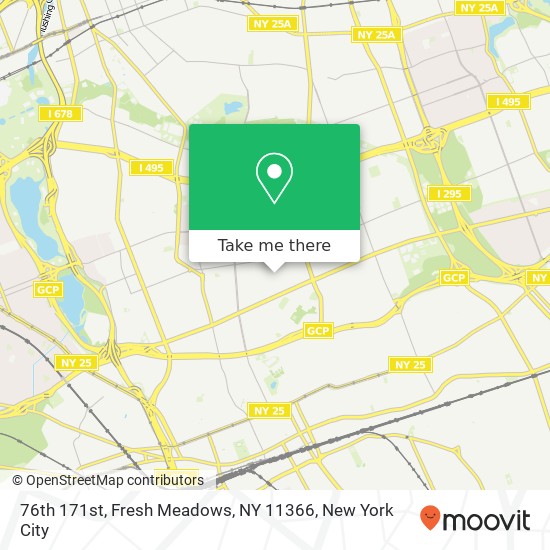 76th 171st, Fresh Meadows, NY 11366 map