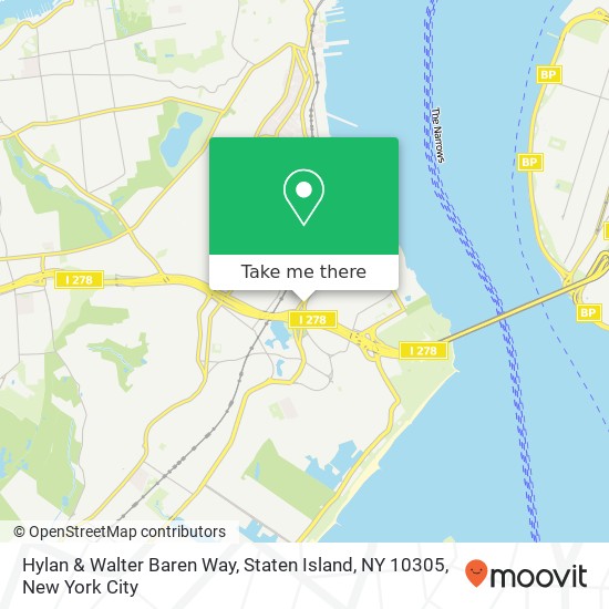 Hylan & Walter Baren Way, Staten Island, NY 10305 map