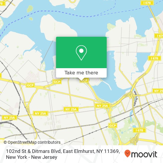 102nd St & Ditmars Blvd, East Elmhurst, NY 11369 map