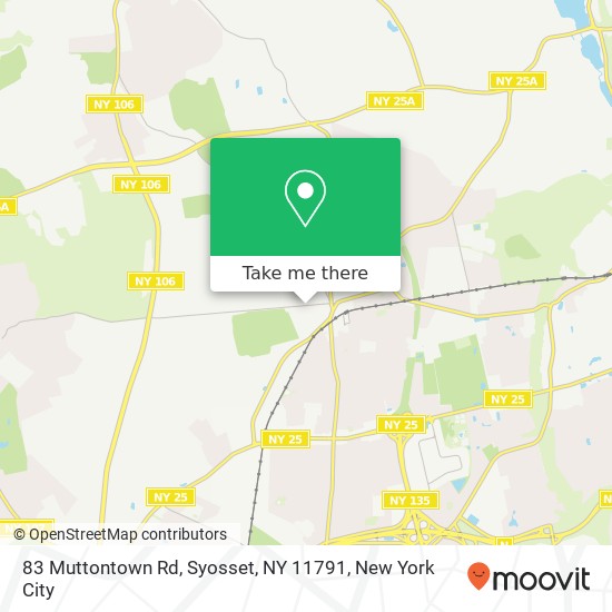 83 Muttontown Rd, Syosset, NY 11791 map