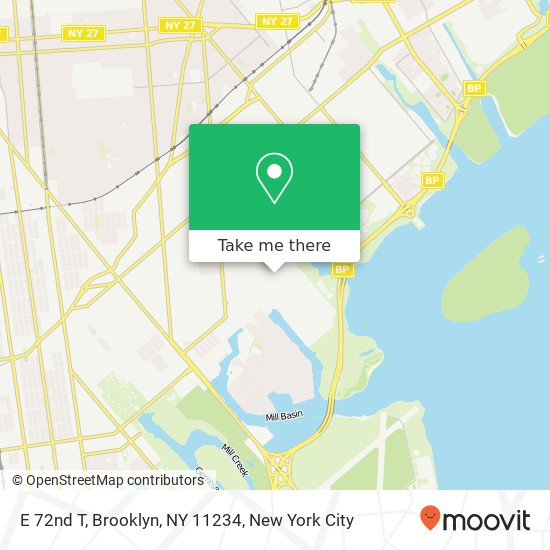 E 72nd T, Brooklyn, NY 11234 map