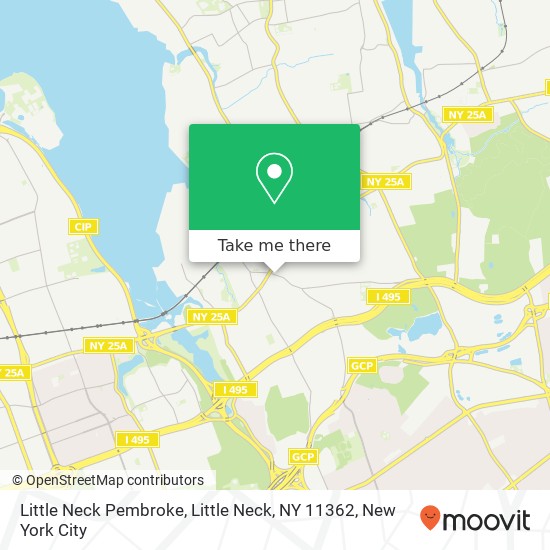 Mapa de Little Neck Pembroke, Little Neck, NY 11362