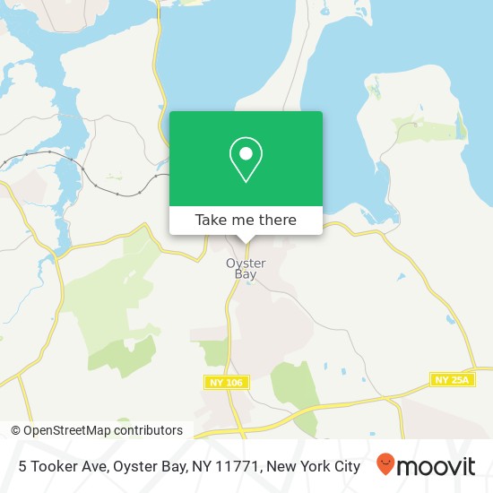 5 Tooker Ave, Oyster Bay, NY 11771 map