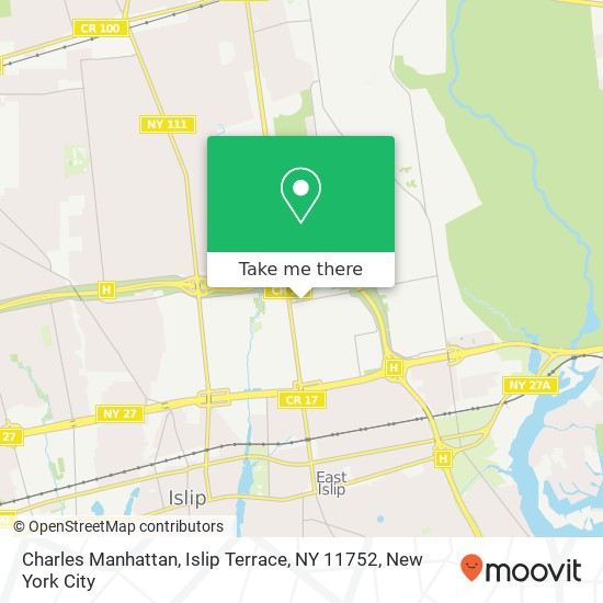 Charles Manhattan, Islip Terrace, NY 11752 map