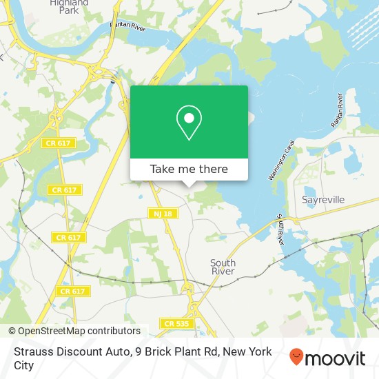 Strauss Discount Auto, 9 Brick Plant Rd map