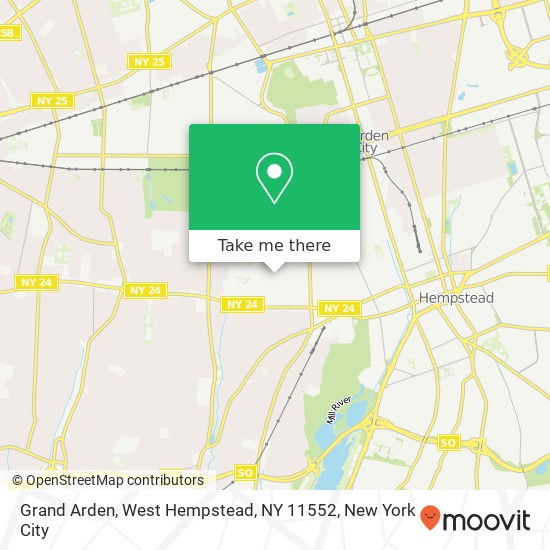 Grand Arden, West Hempstead, NY 11552 map