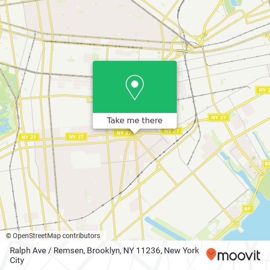 Ralph Ave / Remsen, Brooklyn, NY 11236 map