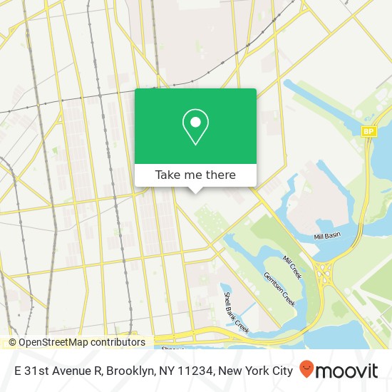 E 31st Avenue R, Brooklyn, NY 11234 map