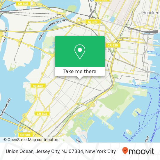 Union Ocean, Jersey City, NJ 07304 map