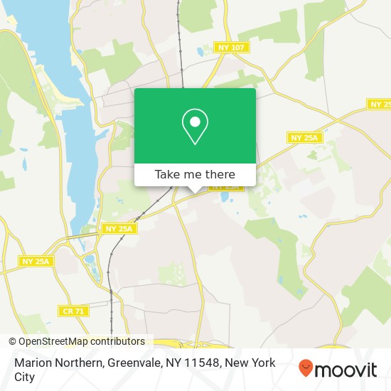 Mapa de Marion Northern, Greenvale, NY 11548