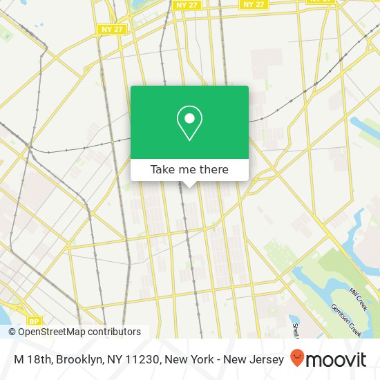 M 18th, Brooklyn, NY 11230 map