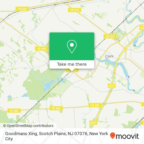 Goodmans Xing, Scotch Plains, NJ 07076 map