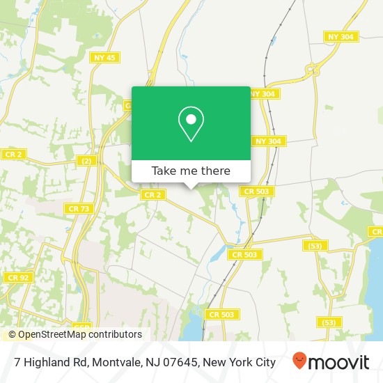 7 Highland Rd, Montvale, NJ 07645 map