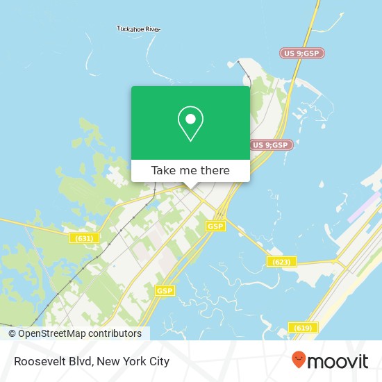 Roosevelt Blvd, Marmora, NJ 08223 map