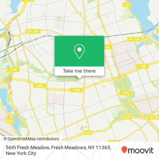 56th Fresh Meadow, Fresh Meadows, NY 11365 map