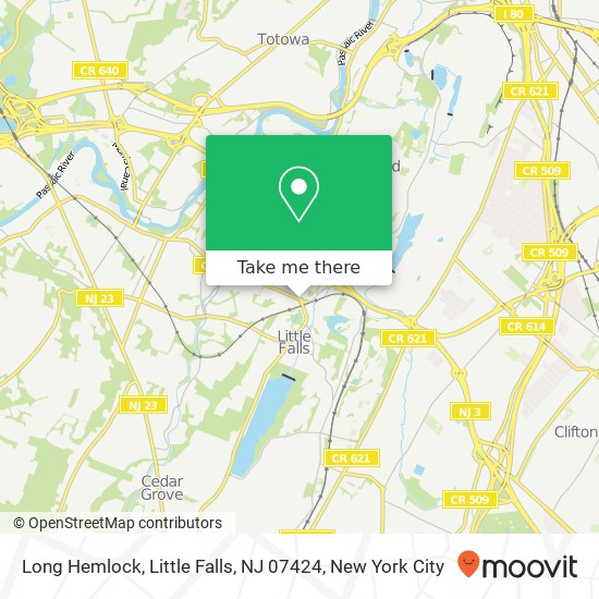 Long Hemlock, Little Falls, NJ 07424 map