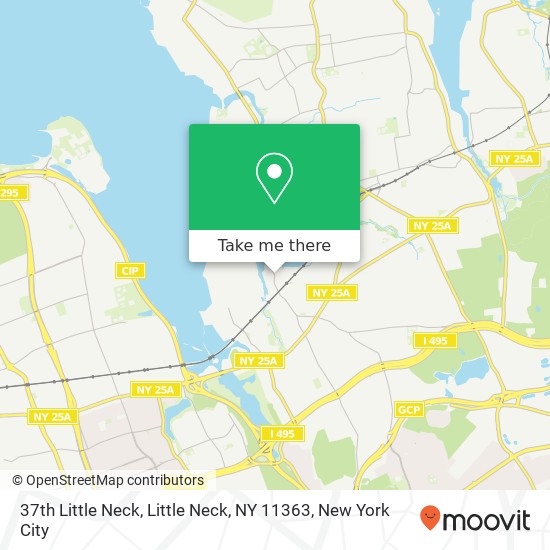 Mapa de 37th Little Neck, Little Neck, NY 11363
