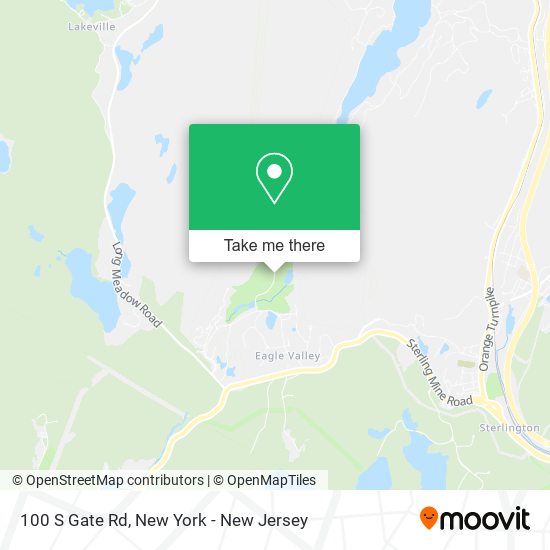 100 S Gate Rd, Tuxedo Park, NY 10987 map