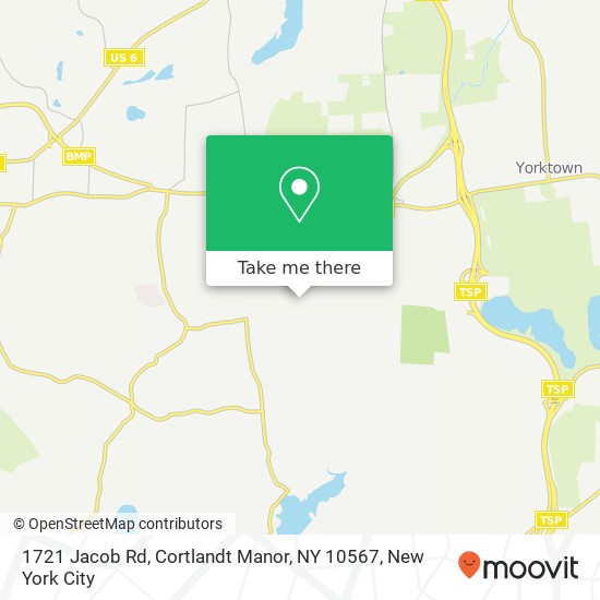 1721 Jacob Rd, Cortlandt Manor, NY 10567 map