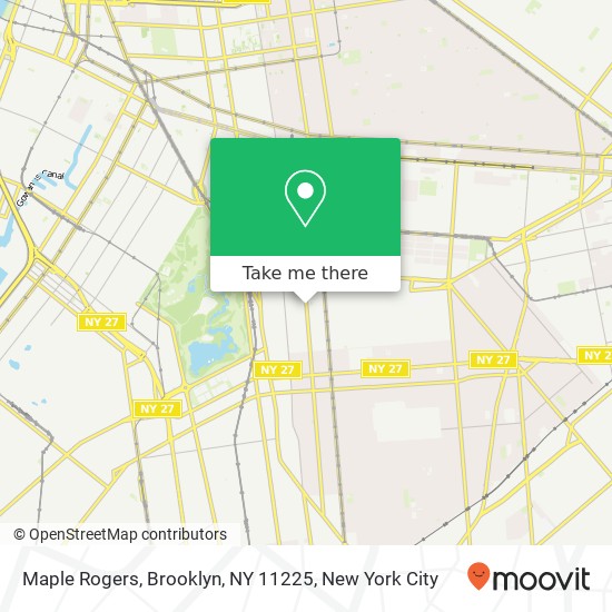 Maple Rogers, Brooklyn, NY 11225 map