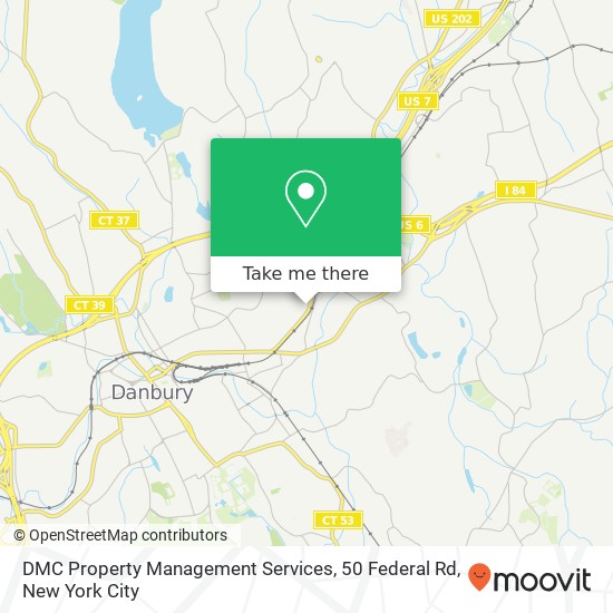 Mapa de DMC Property Management Services, 50 Federal Rd