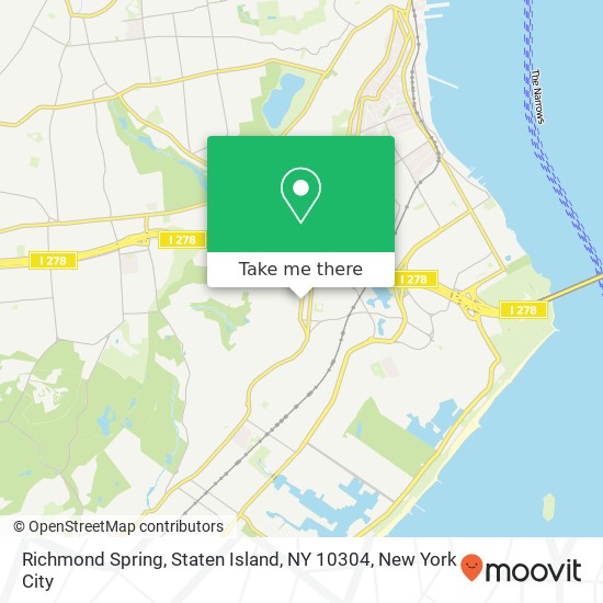 Richmond Spring, Staten Island, NY 10304 map