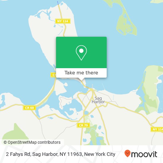2 Fahys Rd, Sag Harbor, NY 11963 map