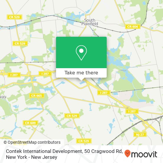 Contek International Development, 50 Cragwood Rd map