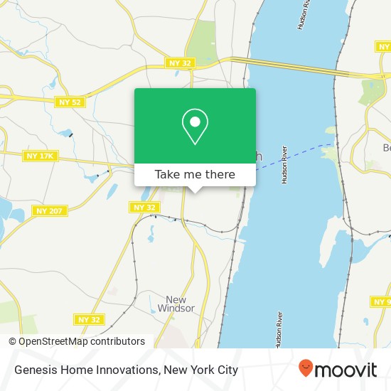 Genesis Home Innovations map