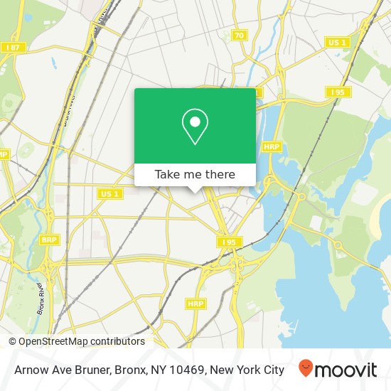 Arnow Ave Bruner, Bronx, NY 10469 map