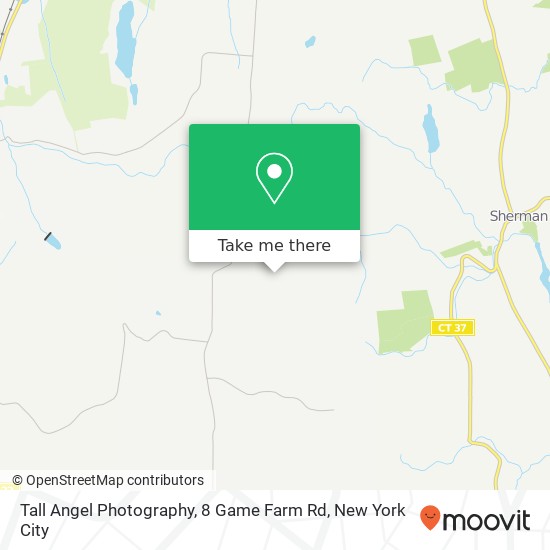 Mapa de Tall Angel Photography, 8 Game Farm Rd