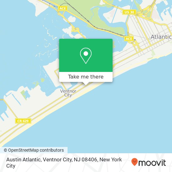 Austin Atlantic, Ventnor City, NJ 08406 map