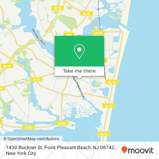 1430 Buckner St, Point Pleasant Beach, NJ 08742 map