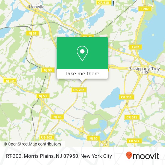 RT-202, Morris Plains, NJ 07950 map