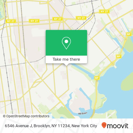 6546 Avenue J, Brooklyn, NY 11234 map