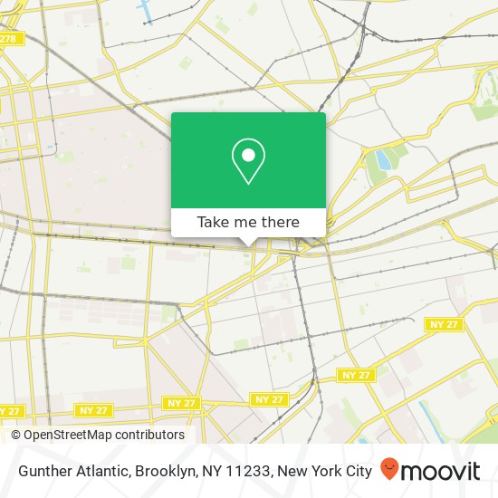 Gunther Atlantic, Brooklyn, NY 11233 map