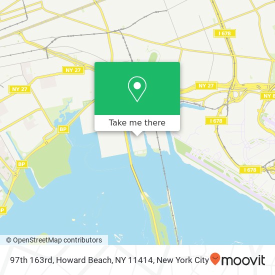 97th 163rd, Howard Beach, NY 11414 map