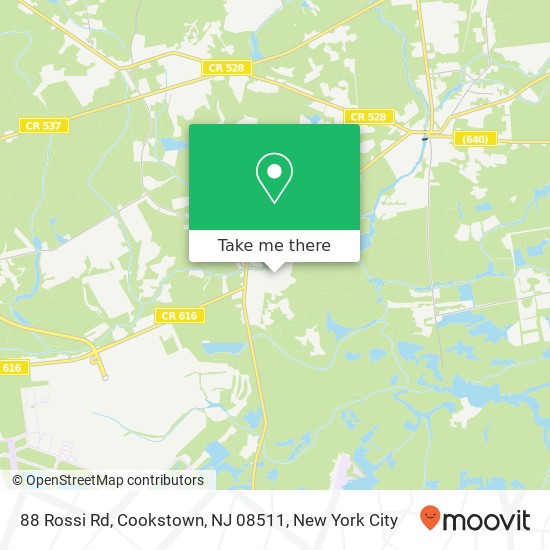 88 Rossi Rd, Cookstown, NJ 08511 map