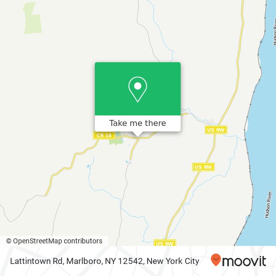 Mapa de Lattintown Rd, Marlboro, NY 12542